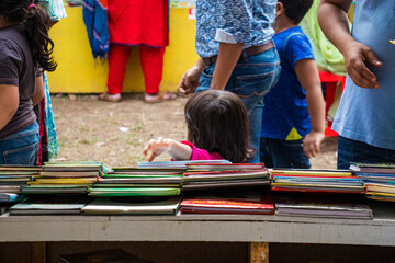 Book fair 2022. This image was captured by me on February 26, 2022, from Dhaka, Bangladesh, South Asia.