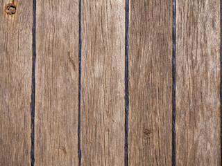Wooden background, old barn boards of brown color