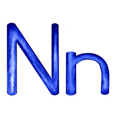 Letter N Capital and lower case