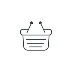 basket icons  symbol vector elements for infographic web