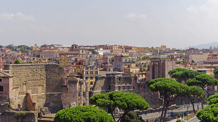 Fototapeta na wymiar Old Rome Italy