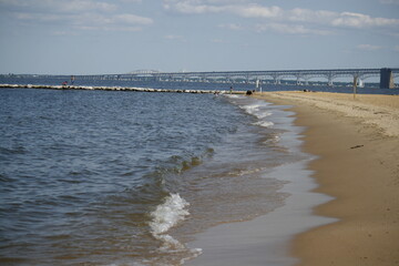 beach and sea