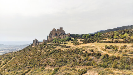 Fototapeta na wymiar Loarre Castle in Huesca, Spain