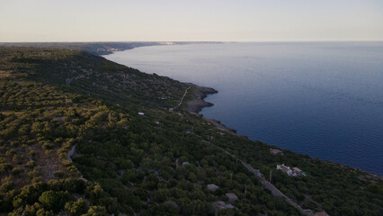 Scorci della costa salentina