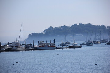 Fototapeta premium boats in the marina