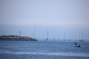 Obraz premium boats in the marina