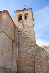 Fototapeta na wymiar Santa Maria Church in Olmedo, Spain