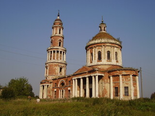 Obraz premium Russia, Ryazan region, Perevles, Church of the Nativity of Christ