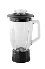 electric juicer on white background 