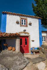 Small house in traditional Portuguese village