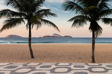 Praia de Ipanema - obrazy, fototapety, plakaty