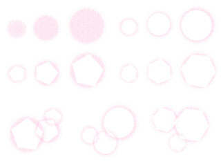 ほわほわエフェクトセット_ピンク