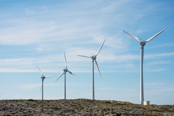 wind turbine and turbines