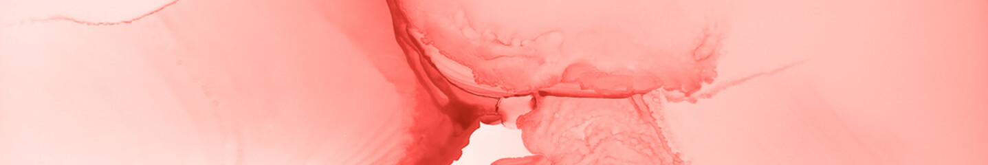 Fototapeta premium Beauty Alcohol Ink. Sweet Wallpaper. Red