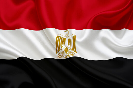 Egyptian National flag of egypt
