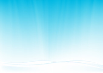 Winter background with clear snow vector illustration