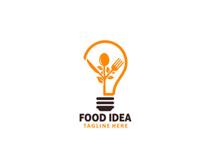 Food Logo creative inspiration business template design