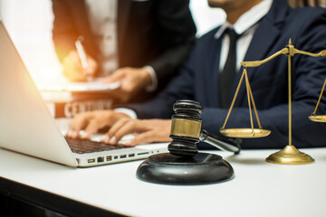 Business and lawyers discussing contract papers  Consultation and legal concepts, lawyers, 