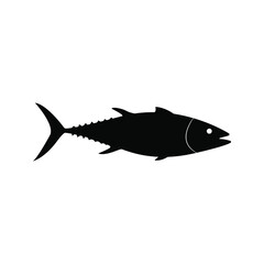 tuna fish icon. animal sign. vector illustration