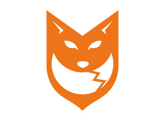 Fototapeta premium fox logo vector image