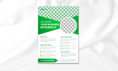 Modern medical business flyer template | Healthcare promotional flyer design or brochure cover design with a4 layout | Trendy medical banners and posters.