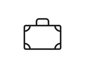 Constraction line icon on white background