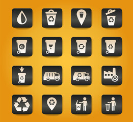 Garbage simply icons