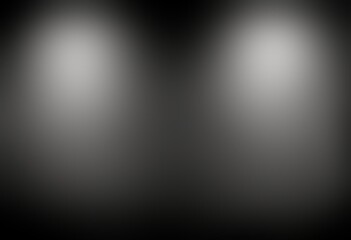 Black metal polished surface background. Low lighting empty wall abstract template.