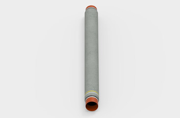 oil and gas stream cylinder pipe background texture 3d illustration rendering