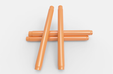 oil plastic metal stream cylinder pipe background texture 3d illustration rendering