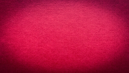 Top view of red background, texture. Copy space