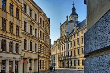 Fototapeta na wymiar the University of Wrocław