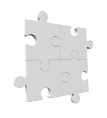 Jigsaw puzzle togetherness