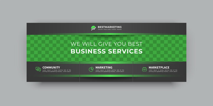 Corporate Facebook Cover Web Banner