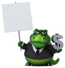 Fun Trex - 3D Illustration