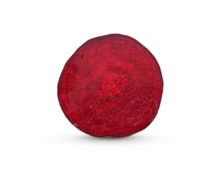 Fototapeta premium Beet on an isolated white background