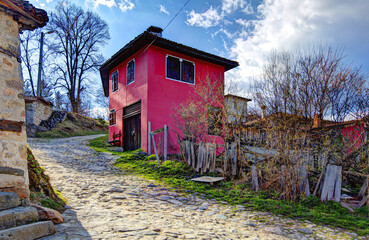 Fototapeta na wymiar Koprivshtitsa town in Bulgaria