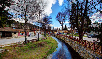 Obraz premium Koprivshtitsa town in Bulgaria
