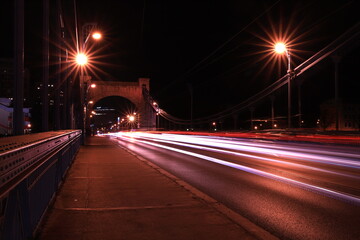 Fototapeta na wymiar Most Grunwaldzki Wrocław, Dolny Śląsk, most, odra