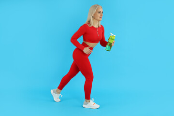 Concept of healthy lifestyle with sporty woman