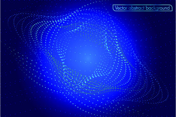 digital futuristic circuit technology stock vector illustration, abstract sci-fi interface concept with dots and gradient lines. artificial intelligence. vector abstract background.