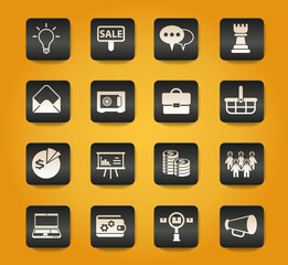 marketing icon set