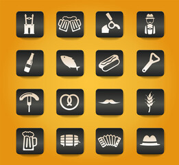 Oktoberfest simply icons
