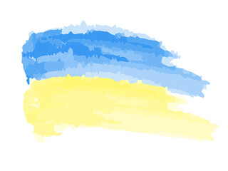 Ukraine flag vector illustration