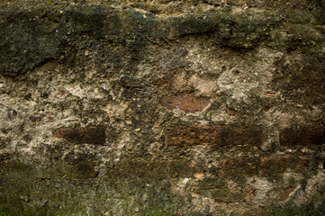 the background of the old wall
