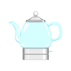 ガラス製の電気ケトル