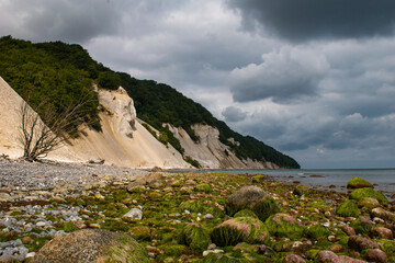 landscape with rocks and sea