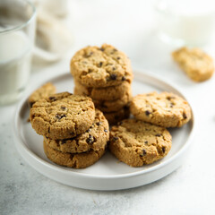 Traditional homemade chocolate chip cookies