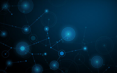 Technology graphic design background. Vector illustration. Vector Abstract technology circuit lines. Technology vector background.Eps10 vector illustration.	