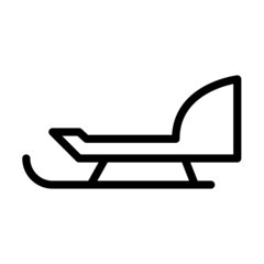 Santa's carriage icon